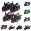 Durable Alloy Motorcycle Collectible Ideal For Baking Decoration Realistic Racing Car Toy" Characters)
