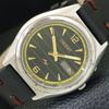 ВИНТАЖНЫЕ МУЖСКИЕ ЧАСЫ ORIENT AUTOMATIC 46943 ЯПОНИЯ С ЧЕРНЫМ ЦИФЕРБЛАТОМ a700158-5 R201-a700158