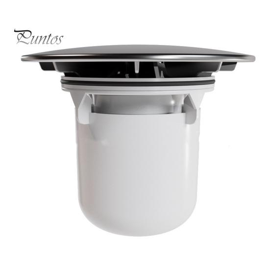 Хромированная крышка сливного отверстия для душа Простая установка погружного стакана Быстрый слив Сменная крышка сифона британского стандарта