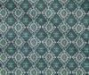 oneOone Cotton Flex Dark Teal Green Fabric Abstract Traditional Craft Projects Decor Fabric Printed By The Yard 40 Inch