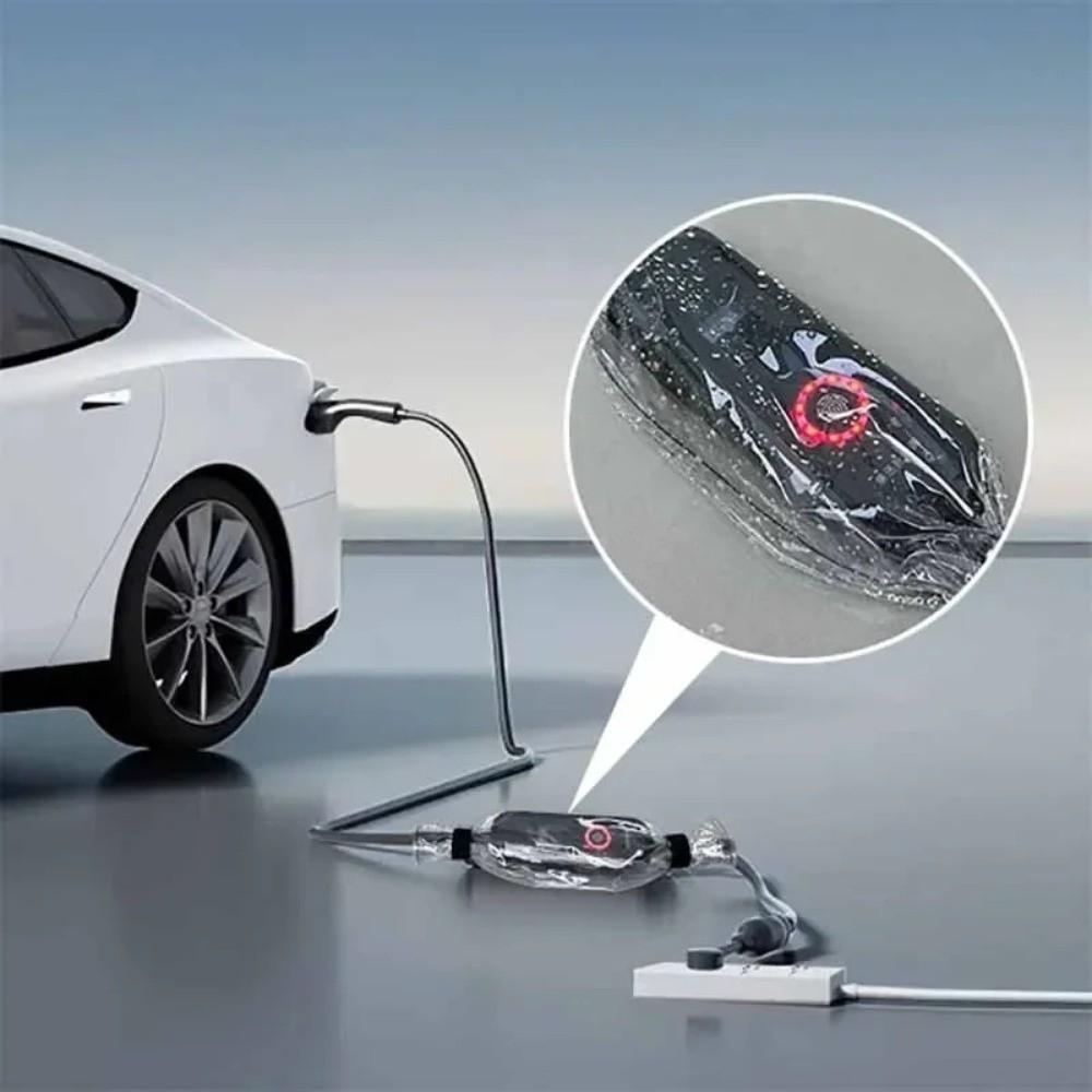 Dustproof Car Charging Port Rain Cover Magnetic Electric Charger Plug Port Cover  Outdoor