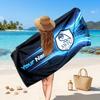 Sheffield Wednesday FC Custom Beach Towel, Personalized Name Text Print, Football Logo Soft Quick‑Dry Towel Holiday Gift