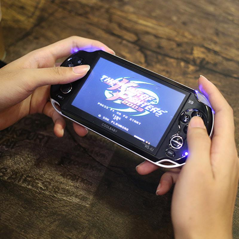 Портативная игровая консоль X9 Nostalgic GBA/NES в подарок Портативная игровая консоль PSP Поддержка загрузки FC Game