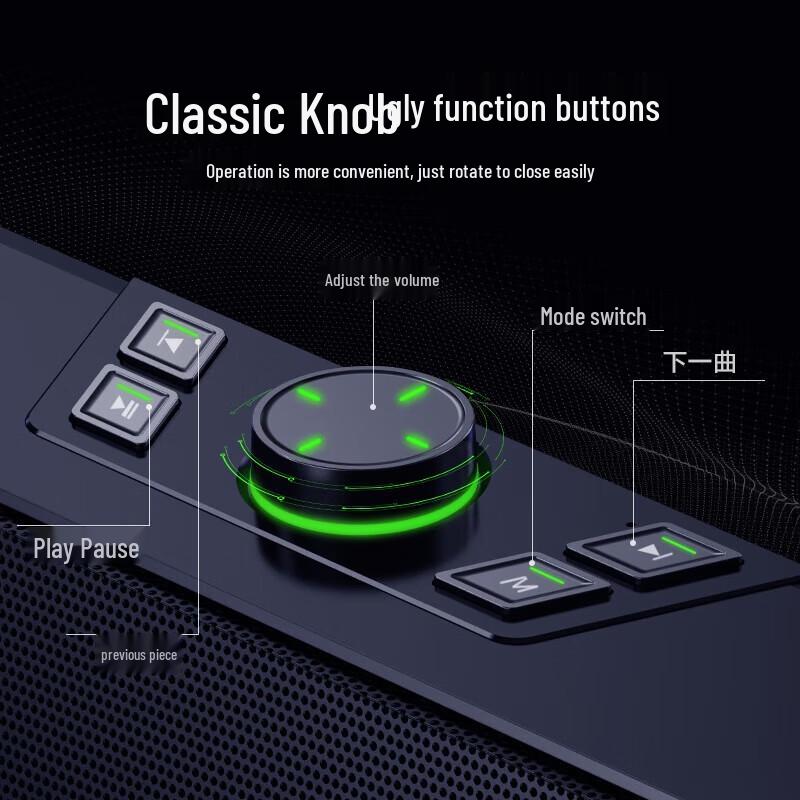 Настольный саундбар Newman V1 со встроенным микрофоном