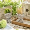 Resin Plant Pot Candle Holder Storage Can Pretty Girl Desktop Ornaments  Garden Pots