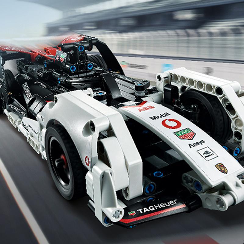 LEGO Technology Mechanical Set Porsche Formula E 99X Electric Building Blocks 422pcs 42137
