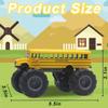 1/43 School Bus Monster Trucks Die Cast Toys Cars Models Metal Pull Back Play Vehicles for Kids Age 3 4 5 6 Year Old Boys Girls Toddlers Children