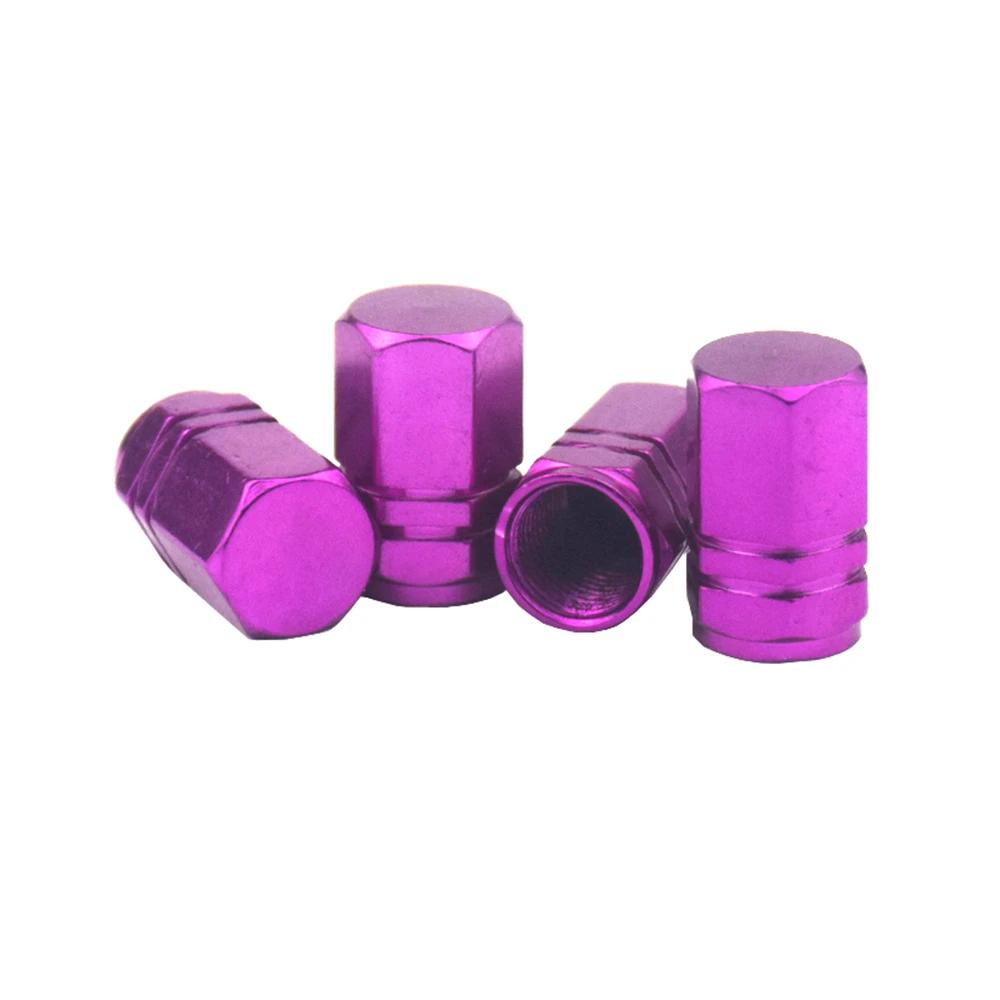 4Pcs Aluminum Tire Valve Caps Car Rim Plugs Tire Valve Cover valve stem Nipple Caps Motorcycle Car Wheel Plugs