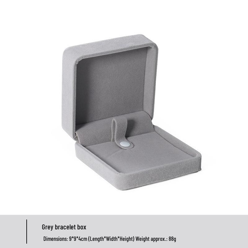 Бархатная шкатулка для ювелирных изделий: кольца, ожерелья, серьги, кулоны и браслеты