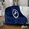 Millwall Fc Crest Design Flannel Blanket, Soft Polyester, Modern Design, All-Season for Camping, Travel, Gifts for holidays or birthdays
