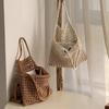 Fashion Crochet Tote Bag for Women Summer Beach Handbag Large Capacity Hollow Out Knitted Bags Bohemian Woven Shoulder Bag ARI