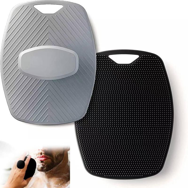 Silicone Face Scrubber Facial Cleansing Brush Silicone Face Wash Brush for Men and Women Manual Cleansing Skin Care Face Brushe