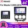 2 Din автомобильный радиоприемник мультимедиа видеоплеер для Mazda 5 Mazda 5 2005-2010 навигация GPS 4G 8Core головное устройство Carplay Wifi DSP Android 13