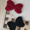 3D Velvet Bow Hairpin: Fairy Style, Sweet, Versatile Side Clip for Girls' Bangs – Japanese & Korean Inspired Hair Accessory