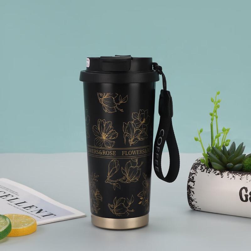 MRSIKEY Lily of the Valley Insulated Coffee Tumbler