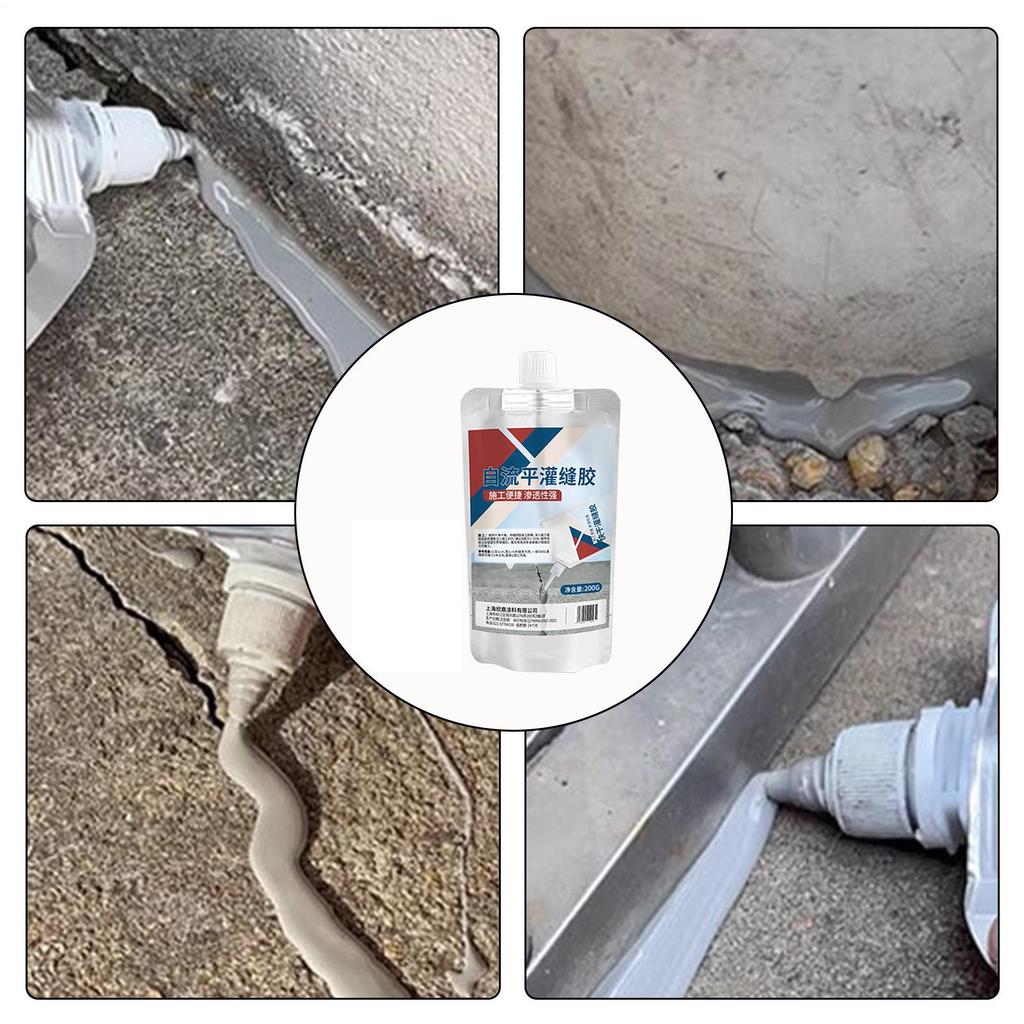 Grouting Adhesive Heavy-Duty Concrete Floor Crack Repair Adhesive Filling Liquid Grouting For Repairing Road Potholes