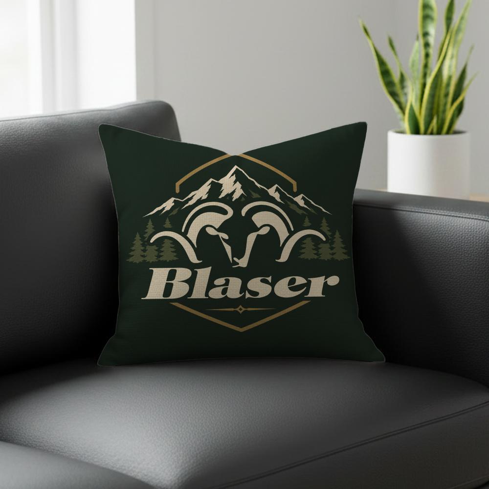 Brand Blaser Cushion Cover Natural Linen Pillowcase Set AllinOne Decor for Sofa Bedroom Chair