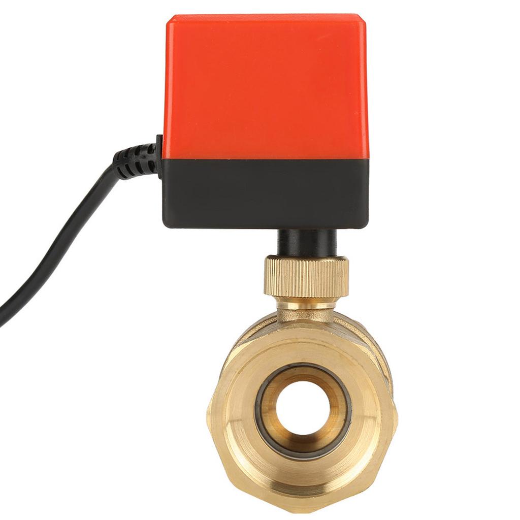 Brass Motorized Valve, 2 Way, 3 Wire, 24V, for Conditioner, Fan Coil, Water Control System, Note for DN40 Valve