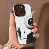 Чехол для телефона с картиной Рене Магритта R-Rene Magritte для iPhone 17 17Air 16 15 14 13 12 11 Pro Max Plus Цветной Серебристый