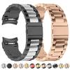 Ремешок из нержавеющей стали с быстрой посадкой без зазоров для Samsung Galaxy Watch 6 Classic 43 47 мм для Galaxy 6 5 4 44 40 мм 5 Pro 45 мм браслет