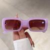 Retro Rectangle Sunglasses Women Fashion Square Gradient Candy Color Shades Sun Glasses Brand Design UV400 Female Eyewear