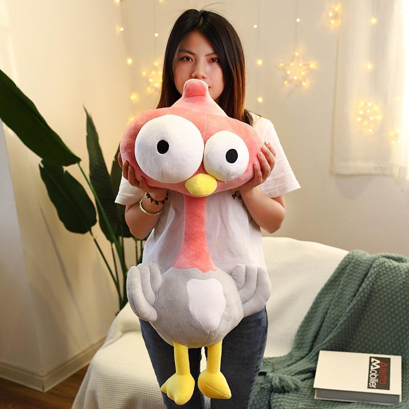 Adorable Stuffed Animal Figure Funny And Cute Ostrich Doll For Sleeping And Hugging