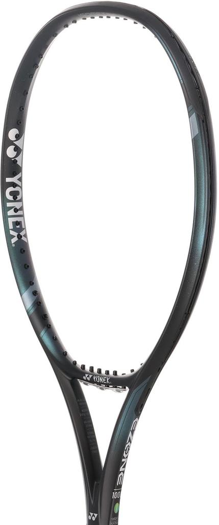 Жесткая теннисная ракетка YONEX, сделано в Японии, E Zone 100L, только рамка, цвет Aqua Night Black G0 07EZ100L (490)