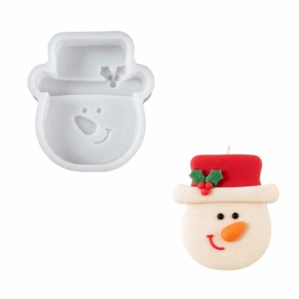 DIY Christmas Ornament Mold Multi-purpose Epoxy Resin Plaster Mold Candle Wax Mold Gift Making