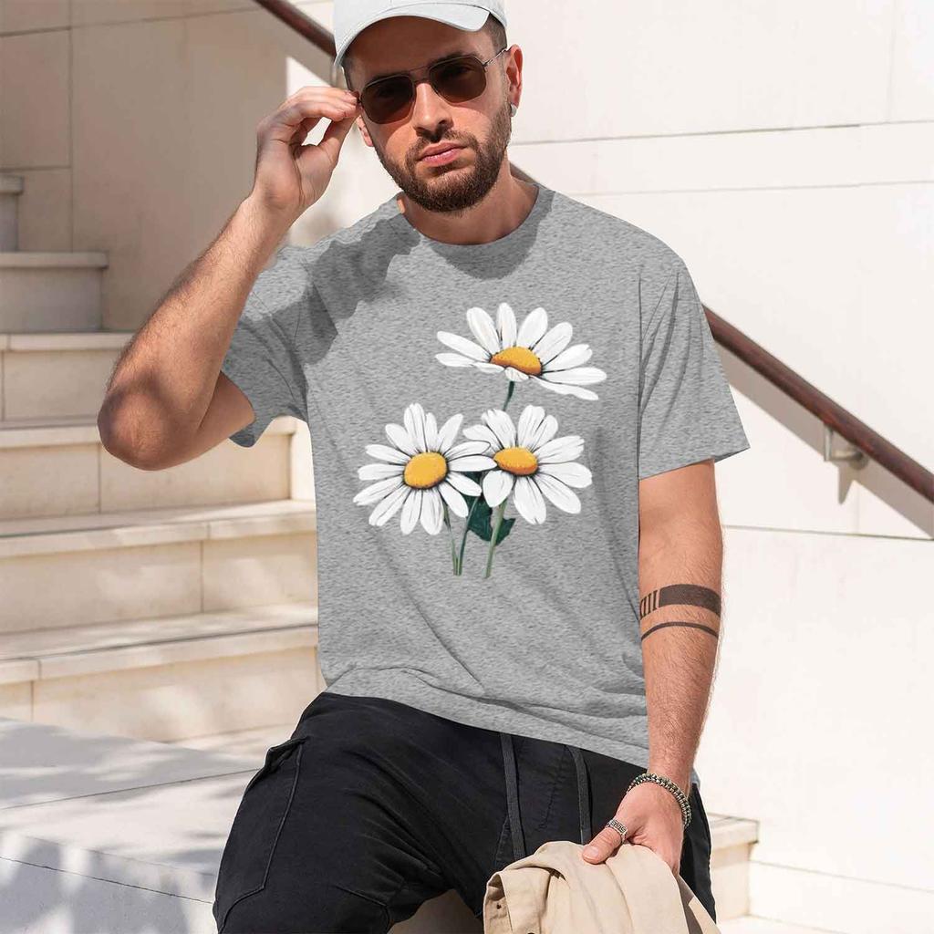 New Stylefashionable Unisexs Graphic Print Tshirt Casual Short Sleeve Crew Neck Lightweight And Breathable For Sp 2026 New
