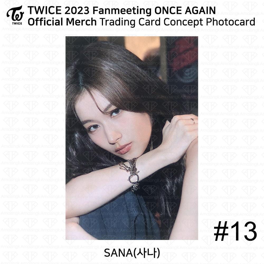 Twice Фан-встреча «ONCE AGAIN» в честь 8-й годовщины. Всплывающая карточка с коллекционной карточкой MD.