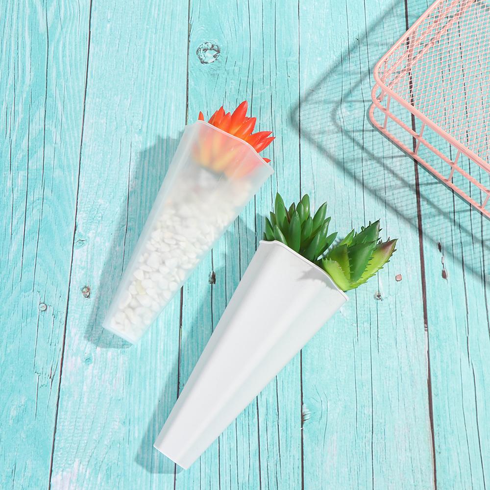 Держатель для цветов Садовые принадлежности Настенный подвесной держатель для цветочного горшка Ваза Шар/Конус для выращивания растений в воде