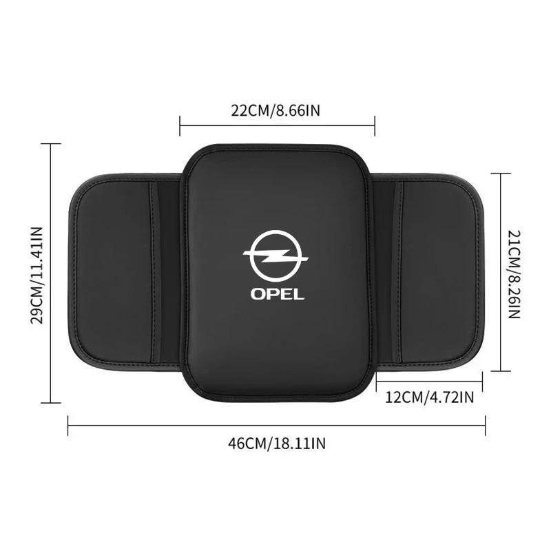 1pcs Auto Center Console Armrest Cushion Auto Amrest Pillow Cover Pad For Opel Insignia Astra Antara Meriva Zafira H G Corsa