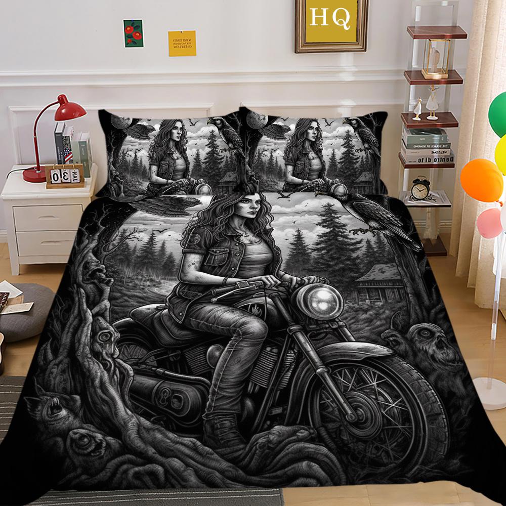 Покрывала с 3D-красотой и принтом черепа, двойной размер, полиэстер для мальчиков, крутой модный высококлассный мягкий домашний текстиль