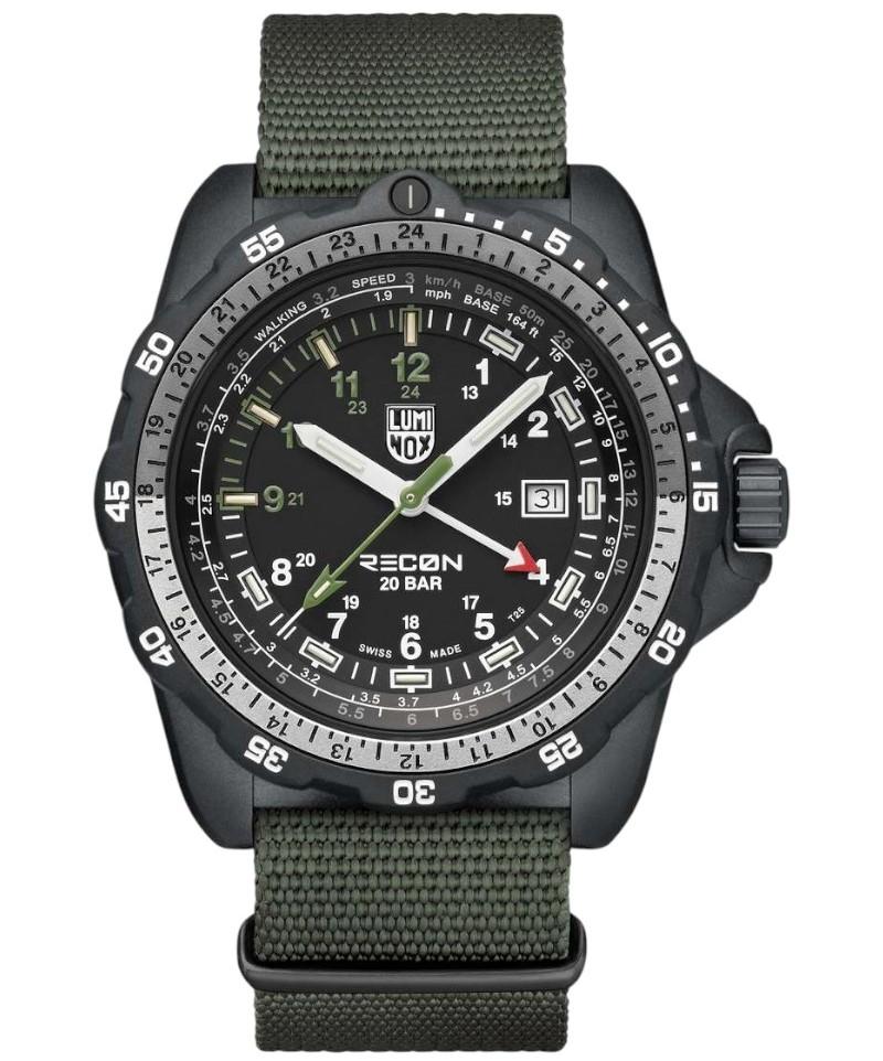 Luminox Land Recon GMT NAV SPC Кварцевые мужские часы XL.8837.SET