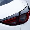 Carbon Fiber Rear Tail Light Front Lamp Cover Trim Strip Taillight Molding Garnish Frame Eyelid For Mazda CX5 CX-5 2017- CX8