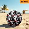 Horror: Puppet's Gaze Soccer Ball Suitable for both training and competition No. 5 football High elasticity