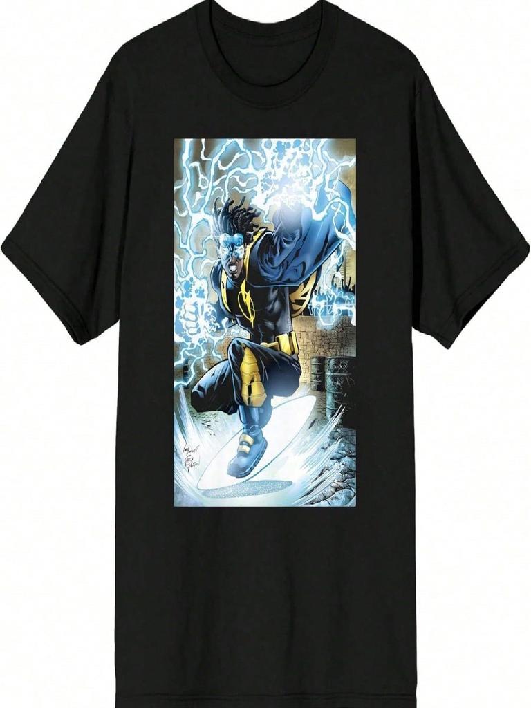Justice League Virgin Hawkins Static Shock unisex's T-Shirt