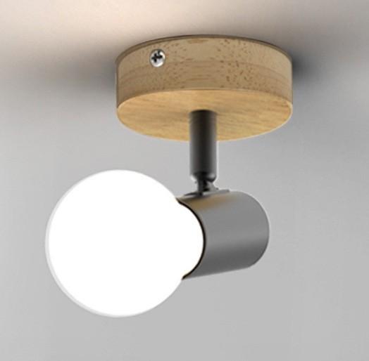 Регулируемый угол трековый светильник спальня E27 гостиная многоламповый точечный светильник точечный светильник в стиле лофт ретро лампы светодиодное освещение магазинное освещение