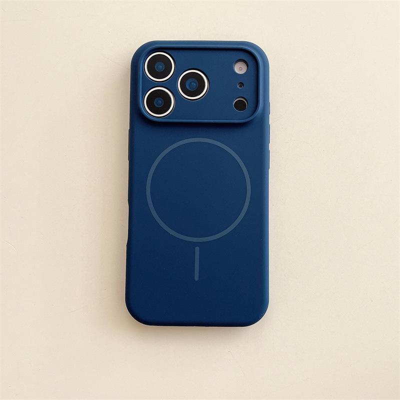 Тонкий магнитный чехол для iPhone 17 Pro Max с точным вырезом для камеры и мягкой защитой