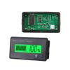 Dc 12V-72V Car Battery Gauge Lithium Battery Capacity Meter Tester Front On/Off Button Battery Capacity Meter Indicator