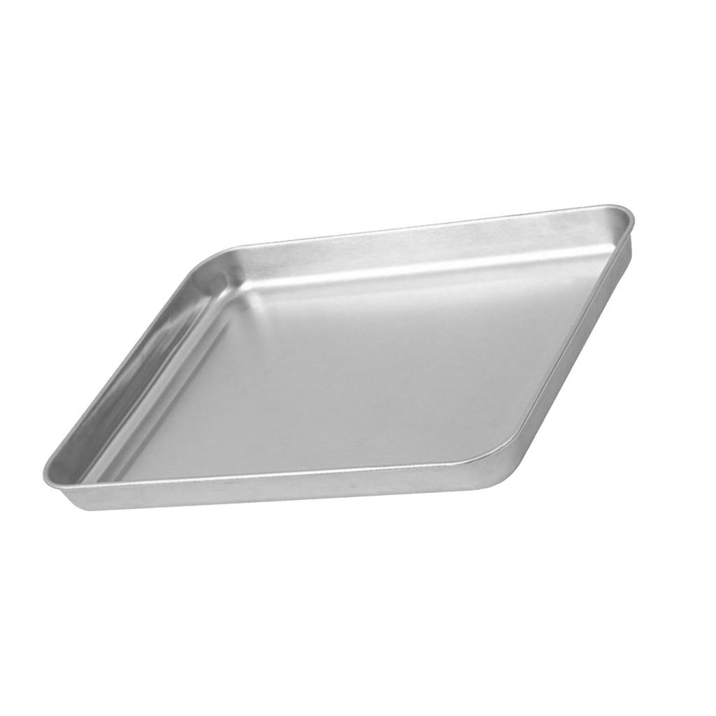 Поднос для хлеба из нержавеющей стали Инновационный прямоугольный поднос для барбекю Утолщенный противень для выпечки Паровой поднос Средний