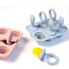 BPA Free Silicone Ice Cream Breastmilk Popsicle Molds Ice Pop Mold 6cavity Set with Wands for Youngsters To Freeze Breast Milk, Formula or a Smoothie