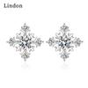 Lindon Copper Alloy Zircon Earrings Drop Earrings For Women Wedding Party Gifts