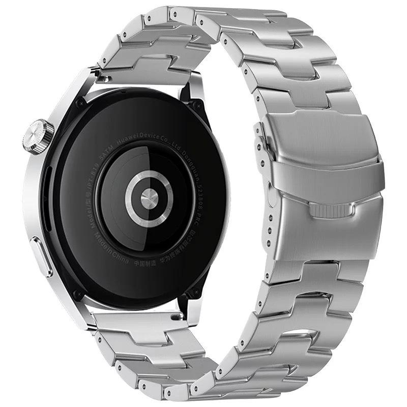 22 мм Роскошный титановый ремешок для OnePlus Watch 3/2/2R/OnePlus 46 мм Сменный браслет для Huawei Watch GT5Pro 46 Xiaomi Watch S5 Samsung 22 ММ