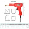Car Bumper Crack Repair Welding Machine Handy Plastics Welders PVC Repairing Machine Welding Equipment 220V Car Bumper Repair  Hot Staplers Machine
