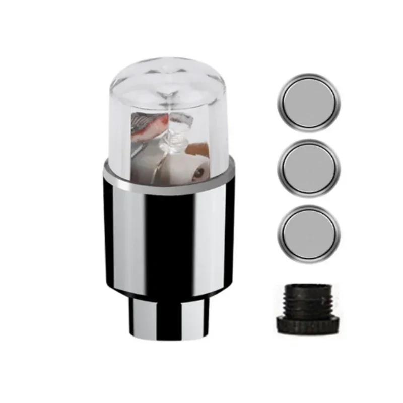 Автомобильный красочный 2 шт. Hot Wheels интеллектуальный двойной датчик шин лампа крутой колесо лампа колесо дуга фонарь клапан Hot Wheels лампа