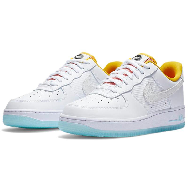 Nike Женские кроссовки Air Force 1 Low Белые Темно-серные CZ8132-100