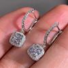 Sanjie Zircon Micro-Inlaid All-Match European & American Earrings