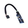 9-контактный USB-удлинитель Карта 9-контактный разветвитель 1 на 2