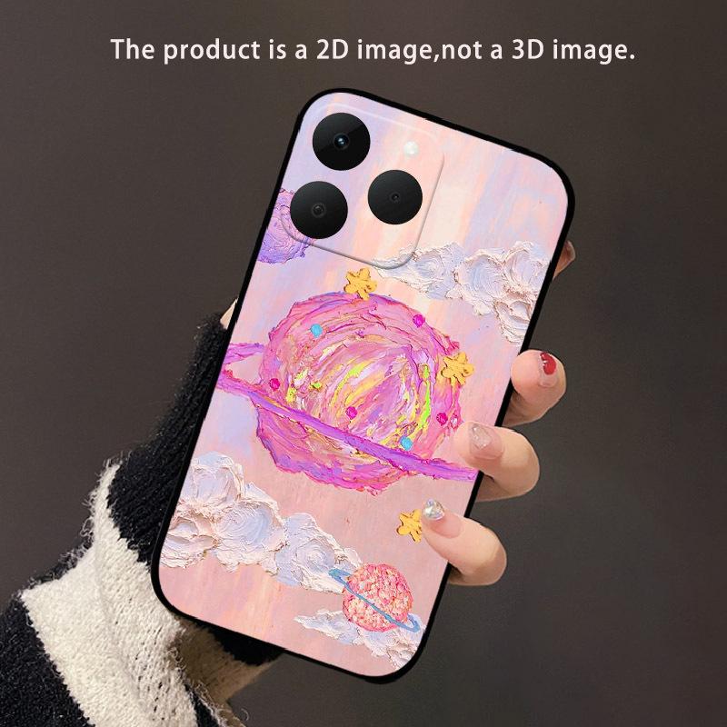 Чехол для Realme 15T RMX5111 RMX5112 Модный Милый Силиконовый Мягкий ТПУ Задняя Крышка Для Realme 15 T Realme15T Корпус Телефона Fundas Capa